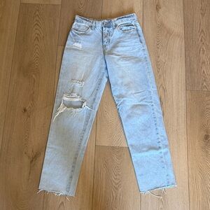 RSQ Light Blue Straight Leg Girls Jeans